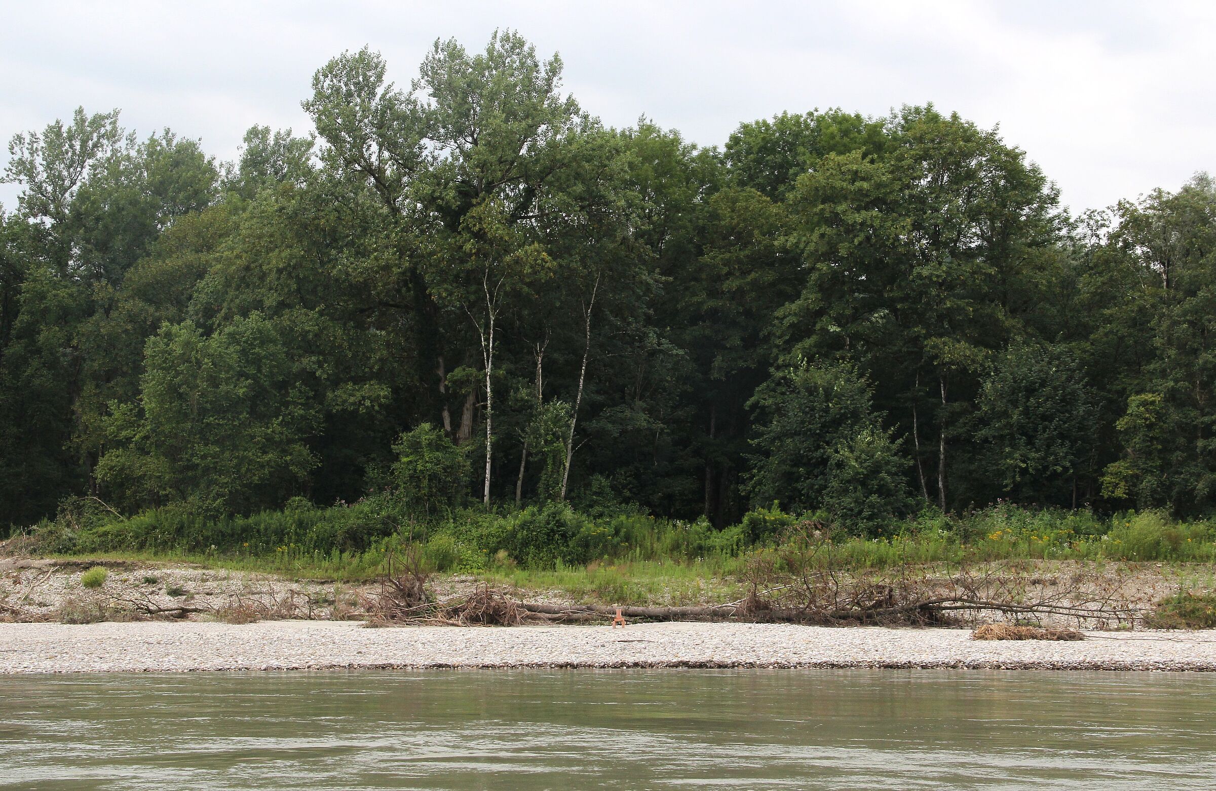 Foto: BN Rutkowski Neue Kiesbank an der Salzach