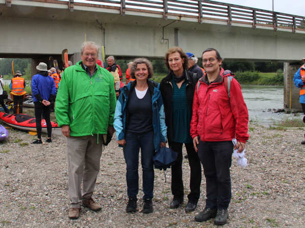 v.l.: Prof.Dr. Hubert Weiger, Beate Rutkowski, Ilse Englmaier, Dr. Hannes Augustin (Foto: BN) v.l.: Prof.Dr. Hubert Weiger, Beate Rutkowski, Ilse Englmaier, Dr. Hannes Augustin (Foto: BN)